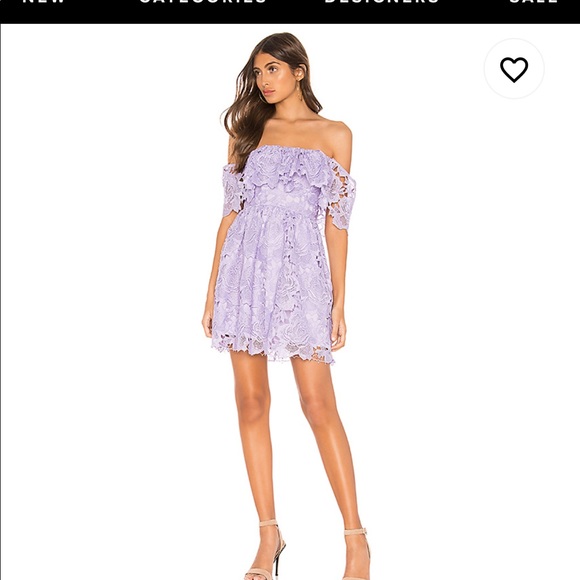 Lovers + Friends Dream Vacay Dress in Lavender M - Picture 2 of 3
